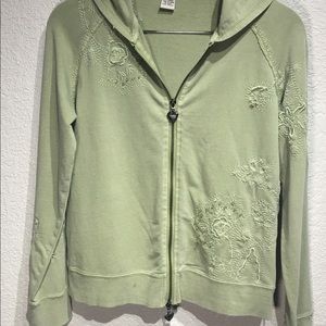 Vertigo Paris Green hoodie size Lg